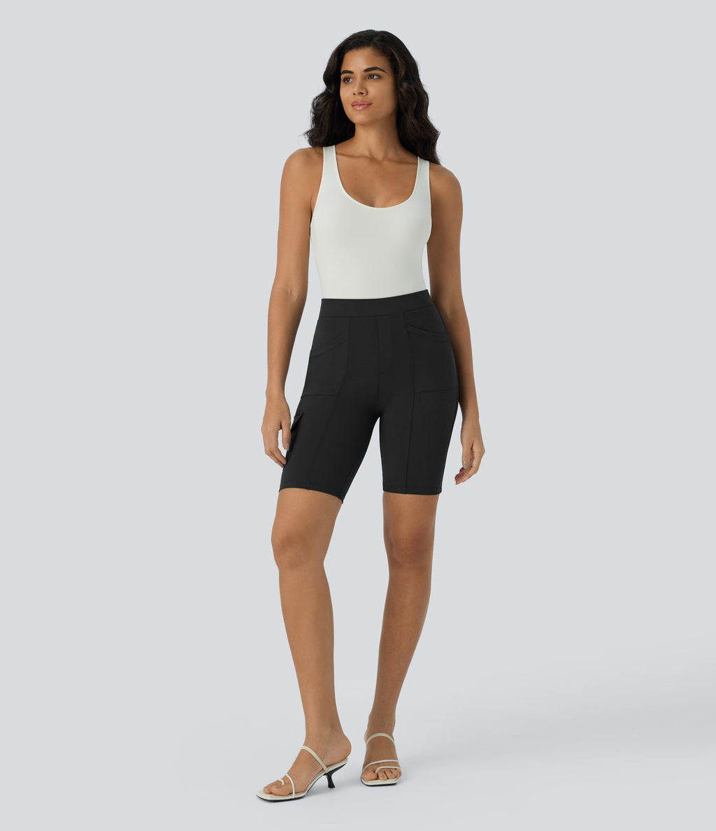 Short de travail 20 cm taille haute DayStretch avec poches