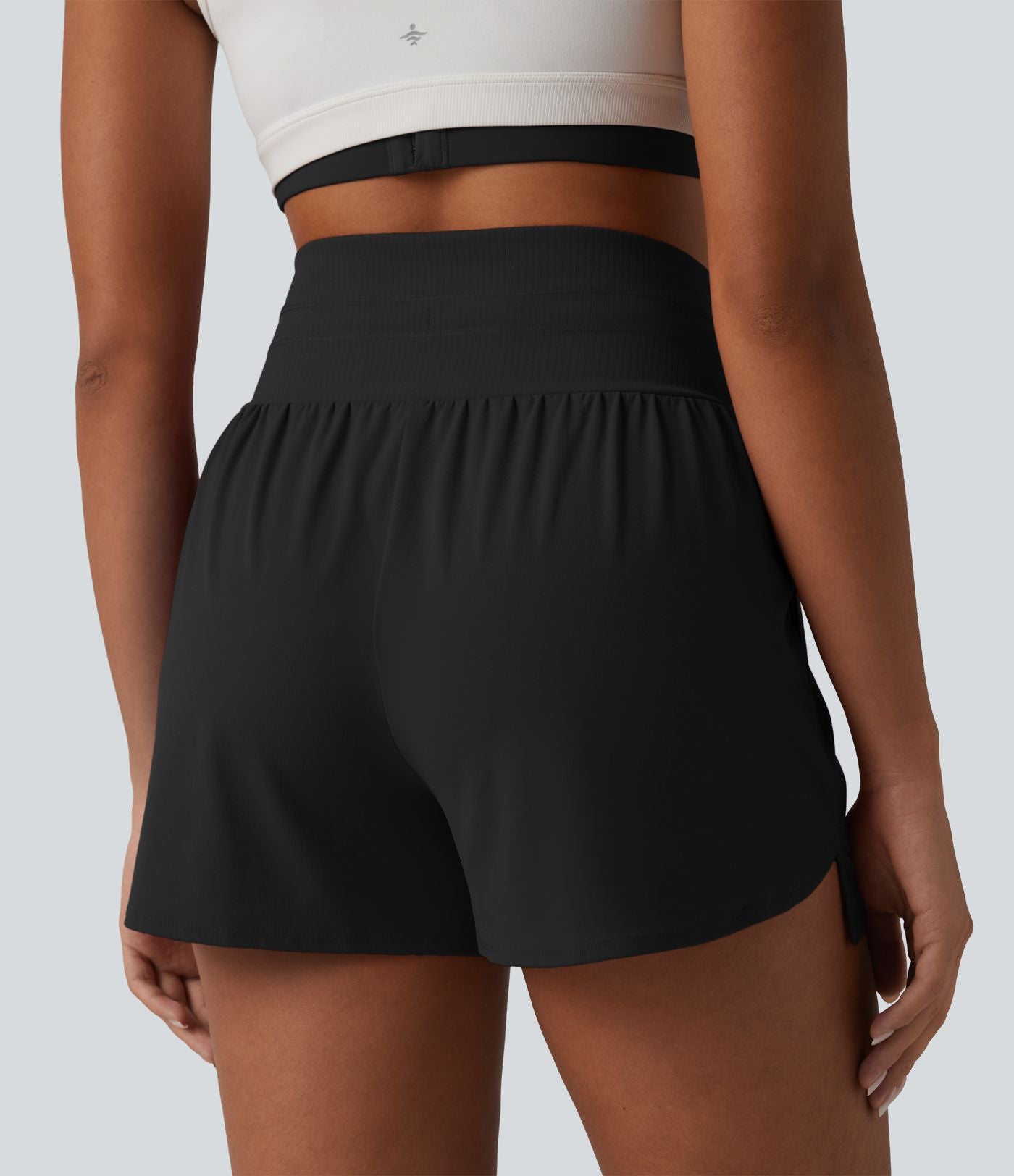 Short de yoga taille haute Halara UltraSculpt™ à cordon de serrage 9 cm avec poches