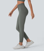 Legging d'entraînement gainant effet push-up taille haute côtelé doux sans couture OneForm Seamless Flow