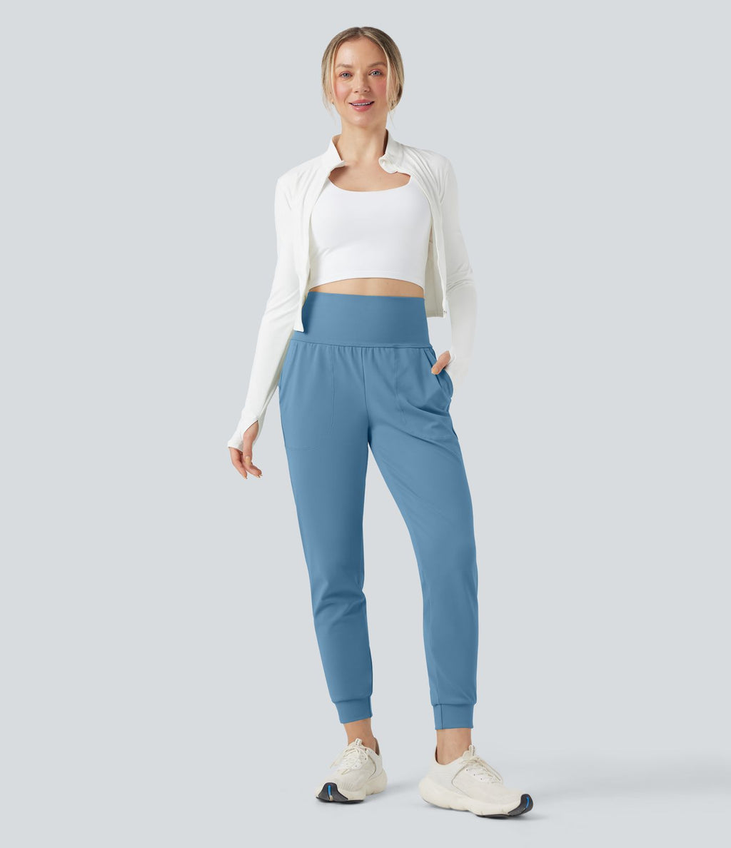 Jogging running gainant taille moyenne DayStretch avec poches