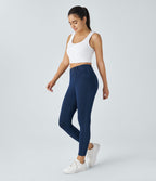 Leggings 7/8 de travail en denim taille haute avec poches Halara Flex™