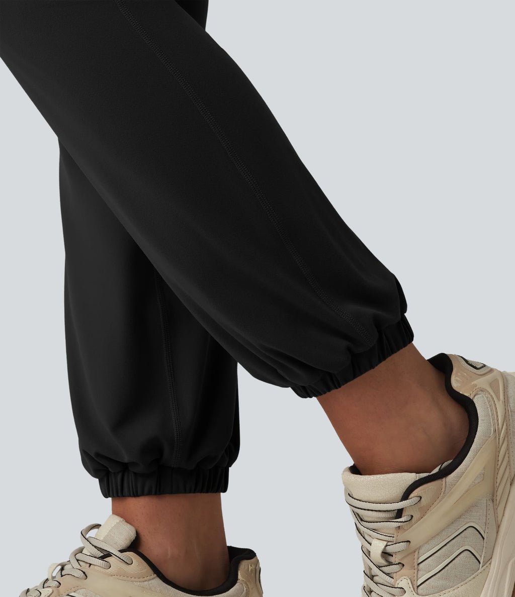 Halara Ultrasculpt™ Jogging yoga bouffant taille haute ventre plat avec poches