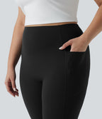 Halara UltraSculpt™ Legging yoga grande taille froncé taille haute gainant et sculptant avec poches