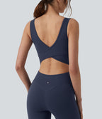 Combinaison d'entraînement Halara UltraSculpt™ gainante évasée avec coussinets fixes et poches - Édition Easy Peasy