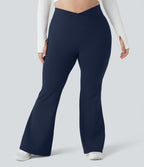 Legging grande taille croisé taille haute DayStretch avec poches