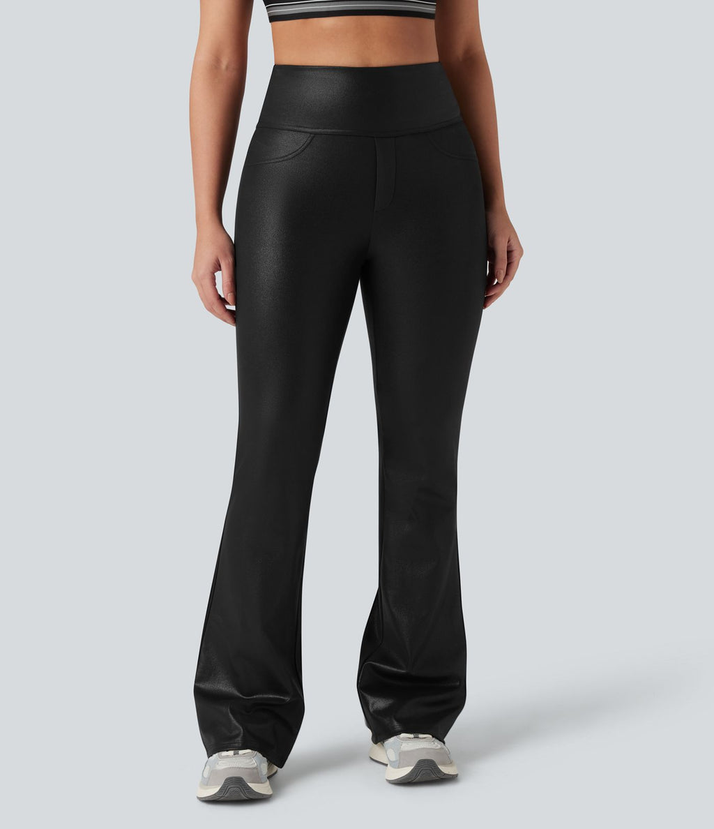 Legging 7/8 de yoga gainant taille haute toucher frais et séchage rapide avec poches - UPF50+ Halara UltraSculpt™