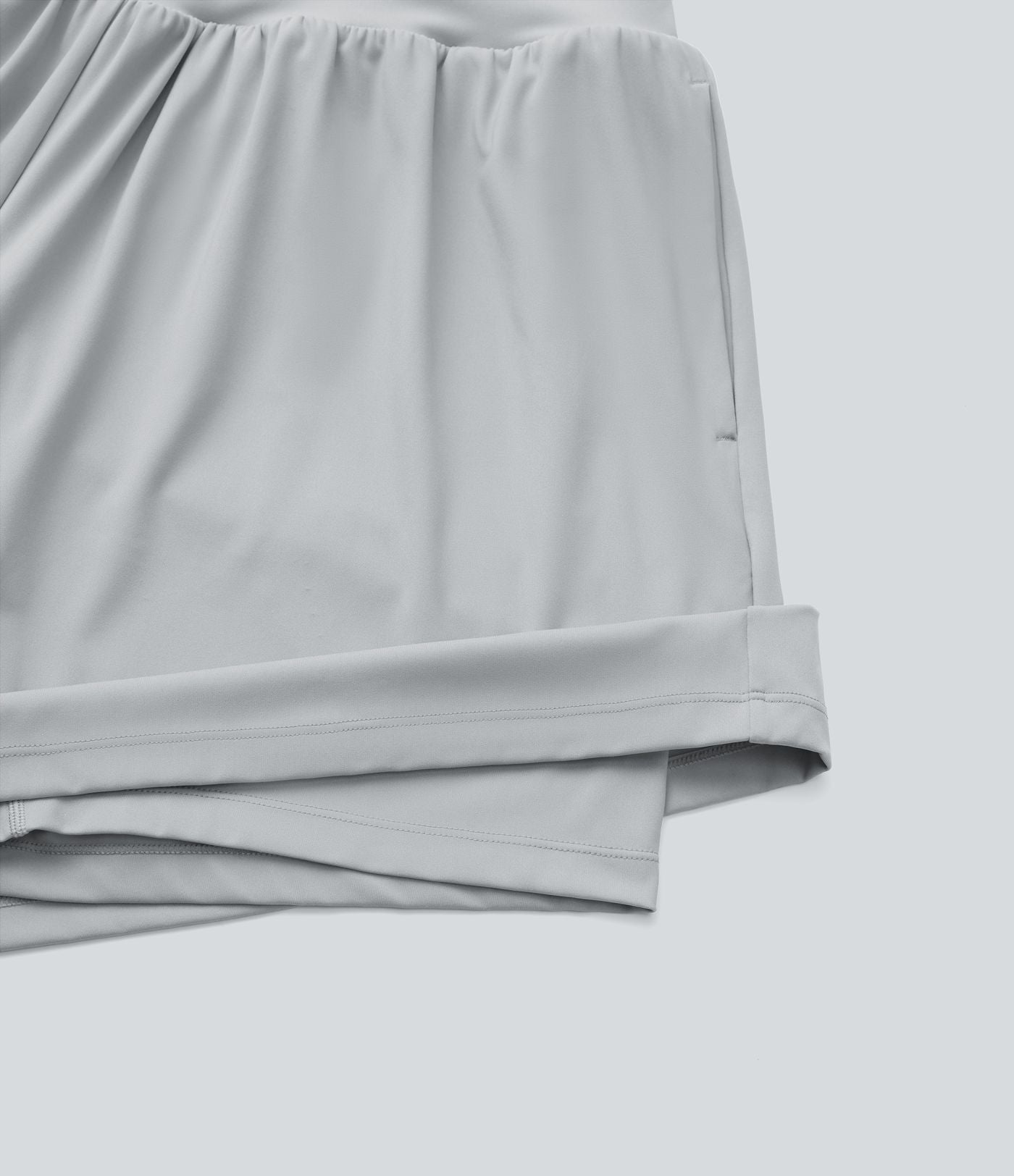 Short tailleur 2-en-1 Cool Touch yoga taille très haute Softlyzero™ Airy grande taille 17,5 cm avec poches