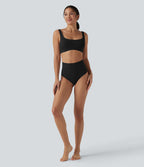 Brassière détente à encolure carrée
