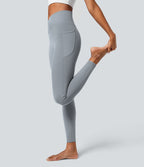 Softlyzero™ Legging Unis Poches Croisées
