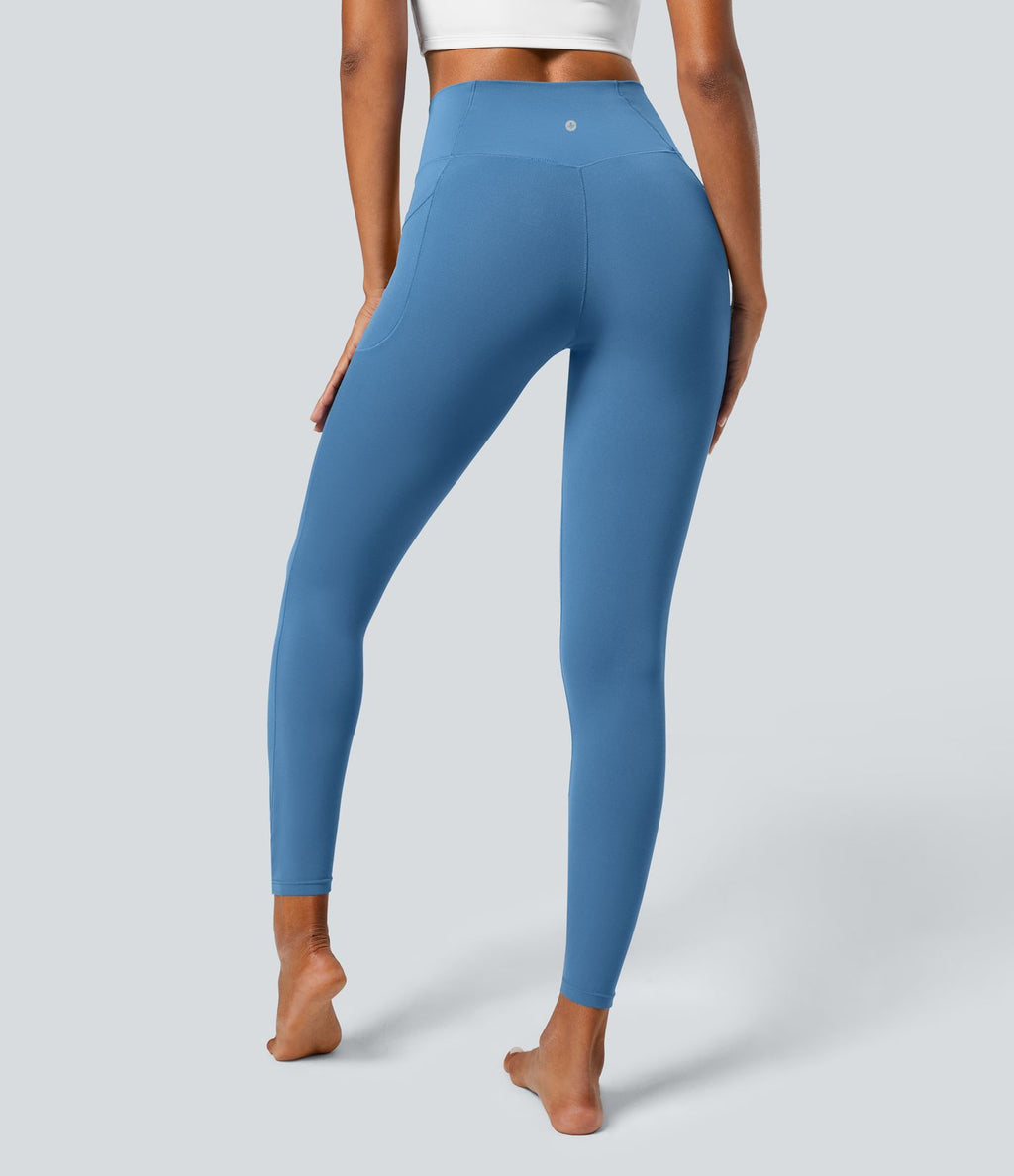 Softlyzero™ Legging Unis Poches Croisées