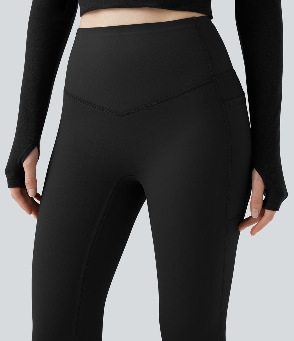 Legging de yoga gainant taille haute extra chaud Halara UltraSculpt™ avec poches