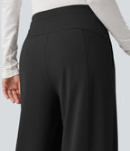 Pantalon large taille haute DayStretch avec poches