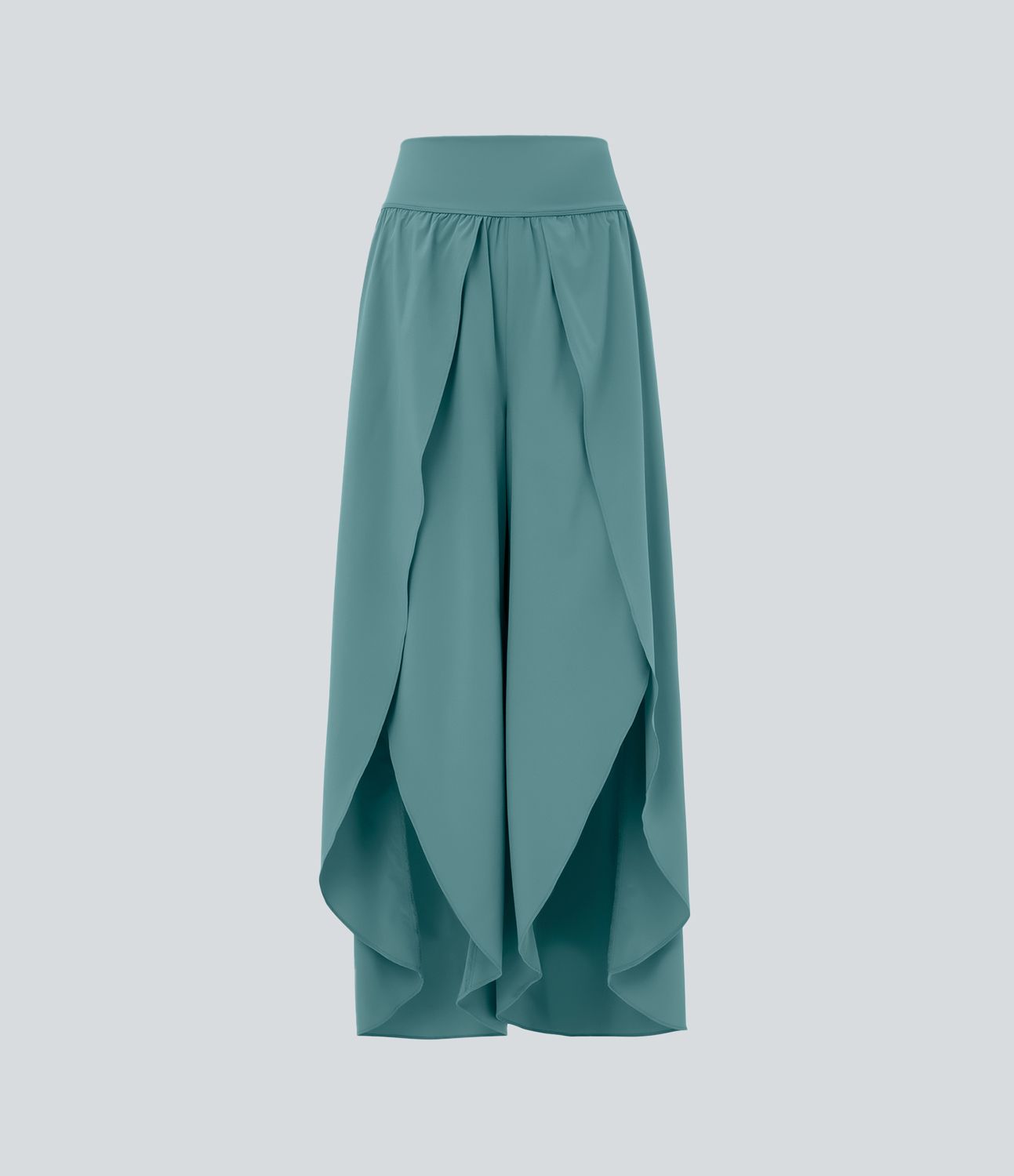 Breezeful™ Pantalon Large Fluide Séchage Rapide Taille Haute Poche Arrière