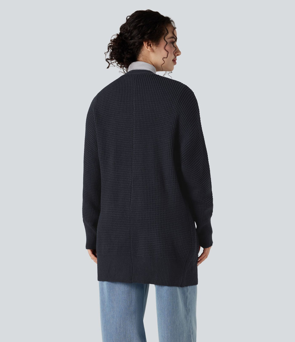 Cardigan manches longues avec poches