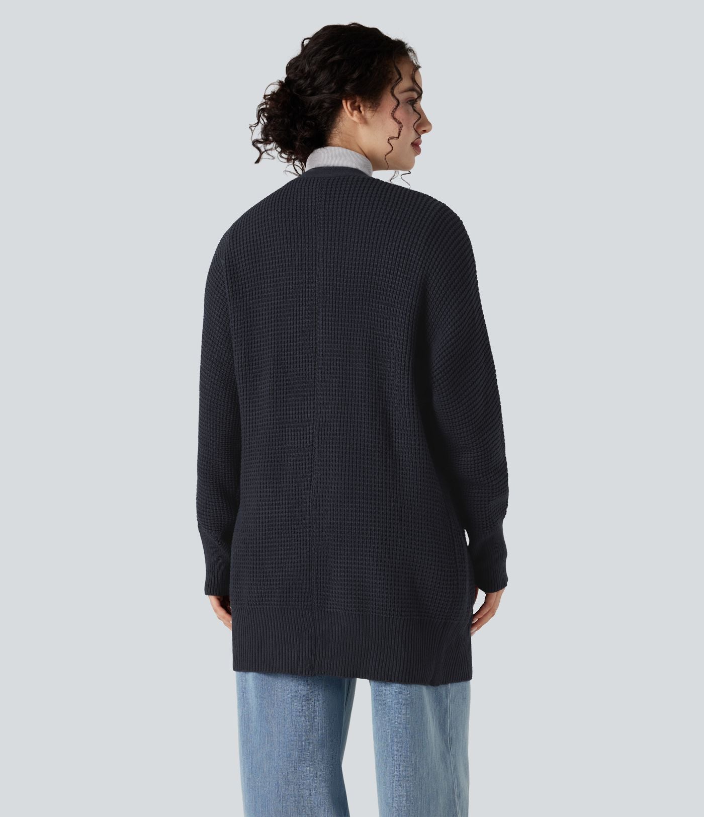 Cardigan manches longues avec poches