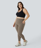 Legging d'entraînement gainant taille haute grande taille avec poches Halara UltraSculpt™