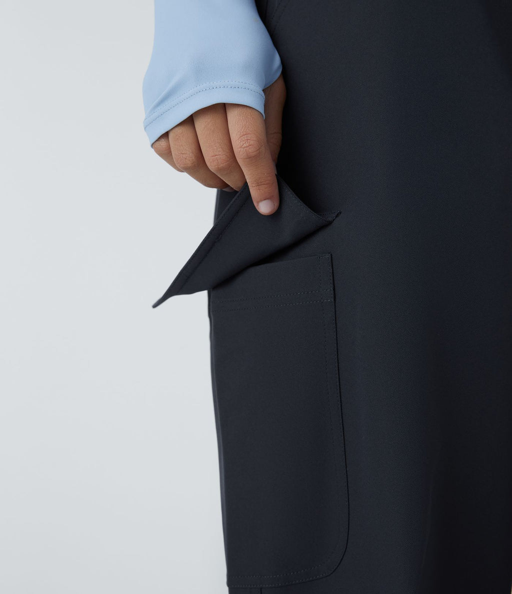 Pantalon cargo de camping déperlant et résistant à l’usure, taille haute, avec poches