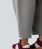 Pantalon 7/8 jambes tonneau taille moyenne DayStretch avec poches