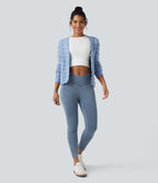 Halara Flex™ Jegging Travail Tricoté Extensible Lavé Poche Latérale Croisée