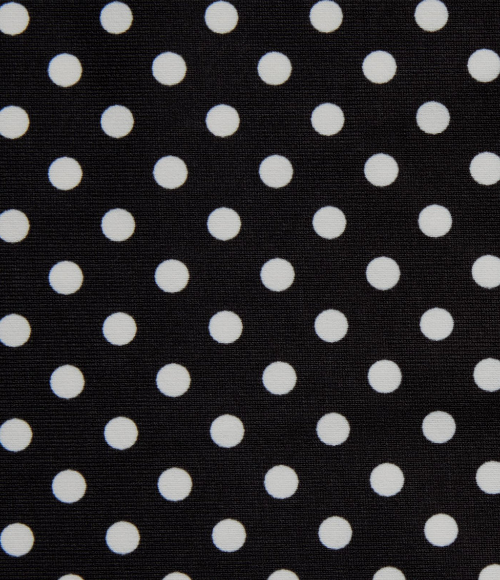 Robe fluide décontractée midi sans manches dos nu croisée à pois avec poches