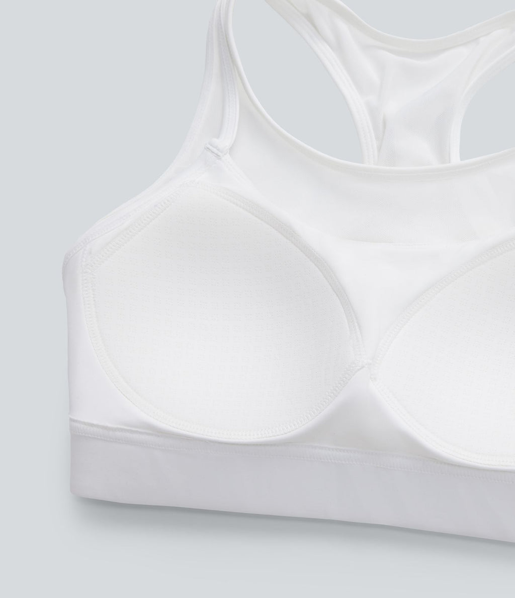 Brassière de sport entraînement SpeedWave™ soutien intermédiaire dos nageur mesh contrastant séchage rapide bonnets A-D