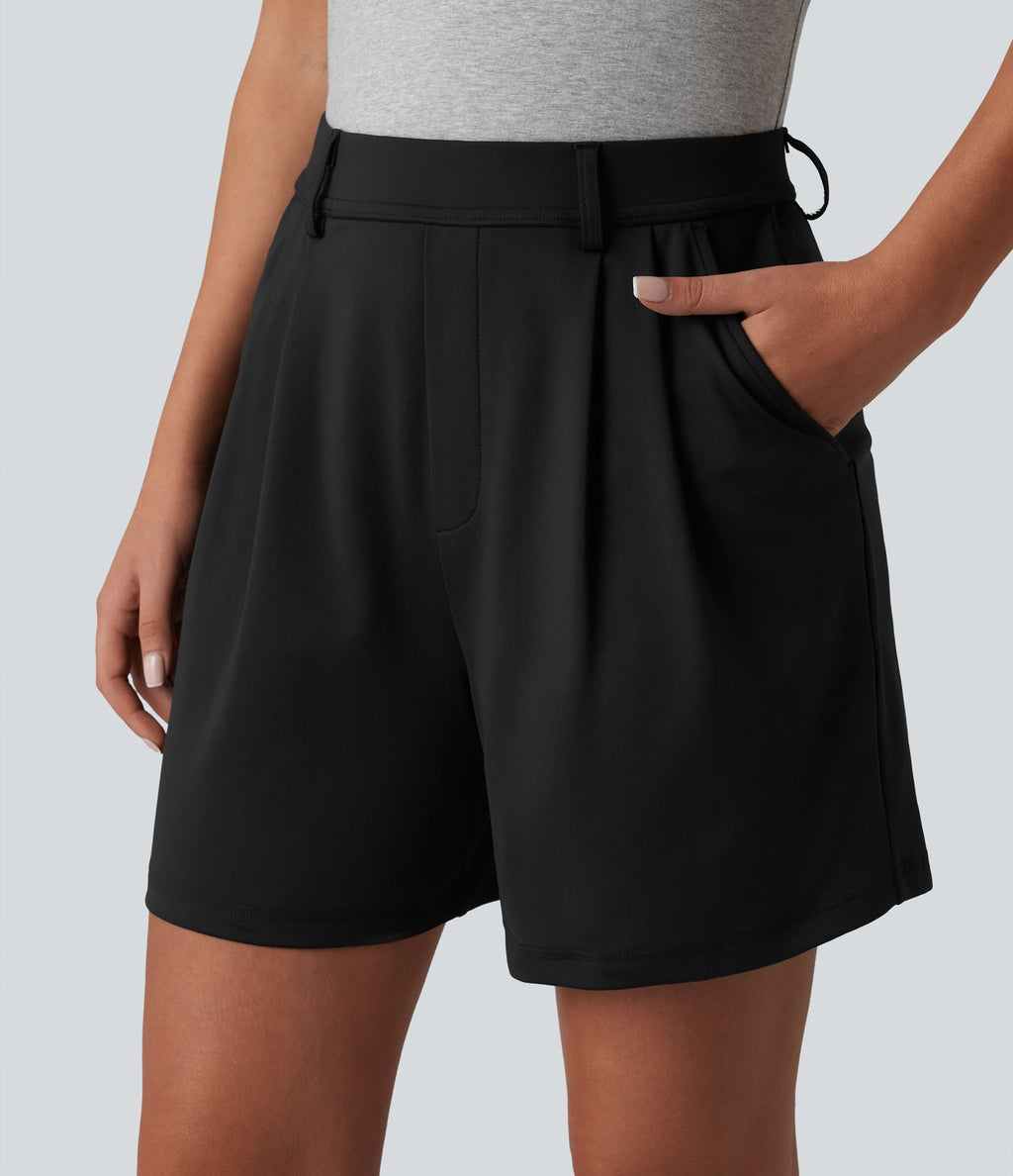 Short tailleur taille haute DayStretch 12,5 cm avec poches