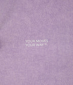 T-shirt casual en coton délavé Halara X Smiley® col rond à manches courtes