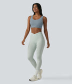 Brassière de sport Halara UltraSculpt™ maintien moyen dos nu avec boucle ajustable et brassière intégrée