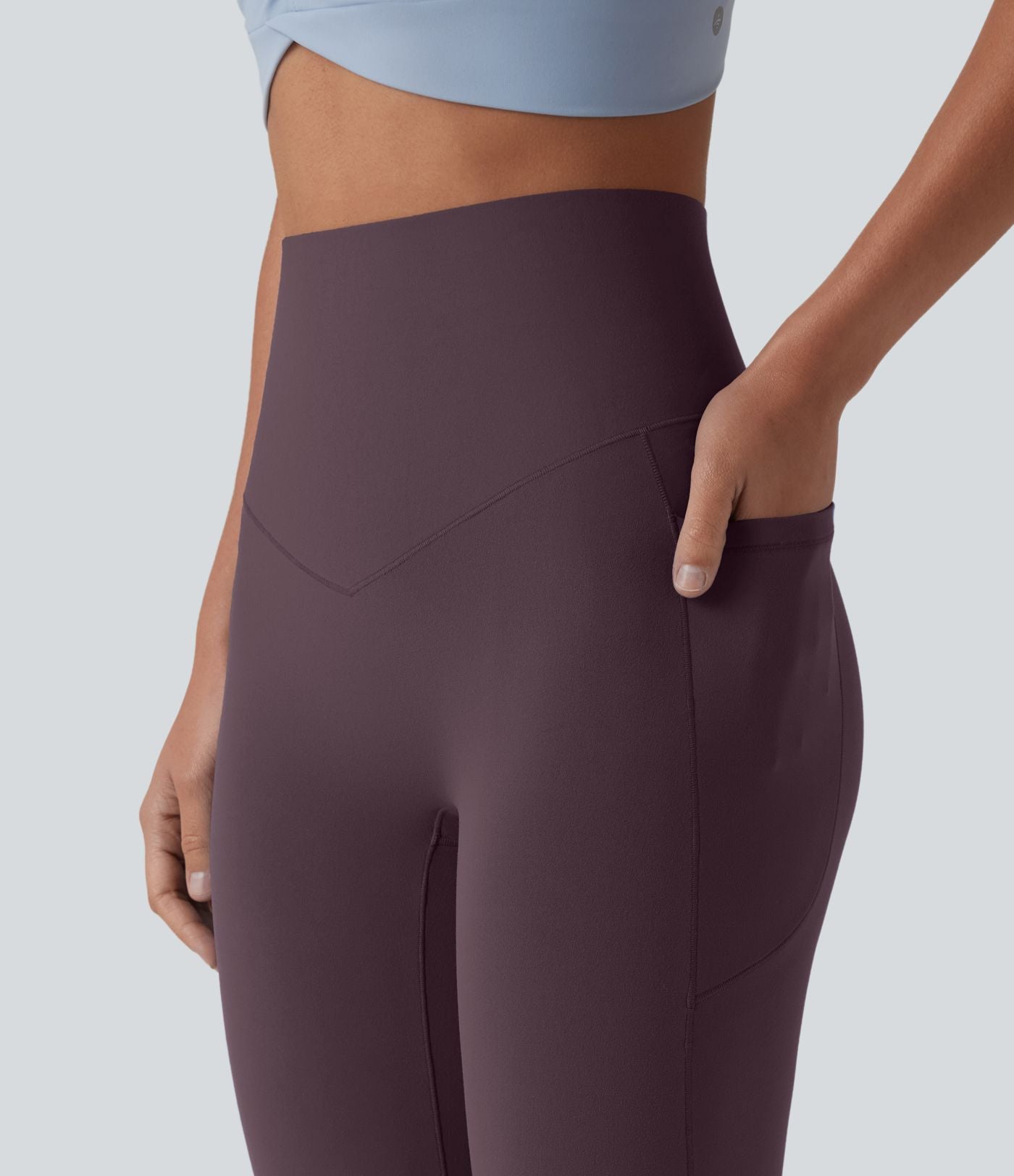Jogging ballon danse SoftlyZero™ taille haute gainant avec poches