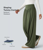 Legging corsaire d'entraînement gainant galbant taille haute avec poches Halara UltraSculpt™