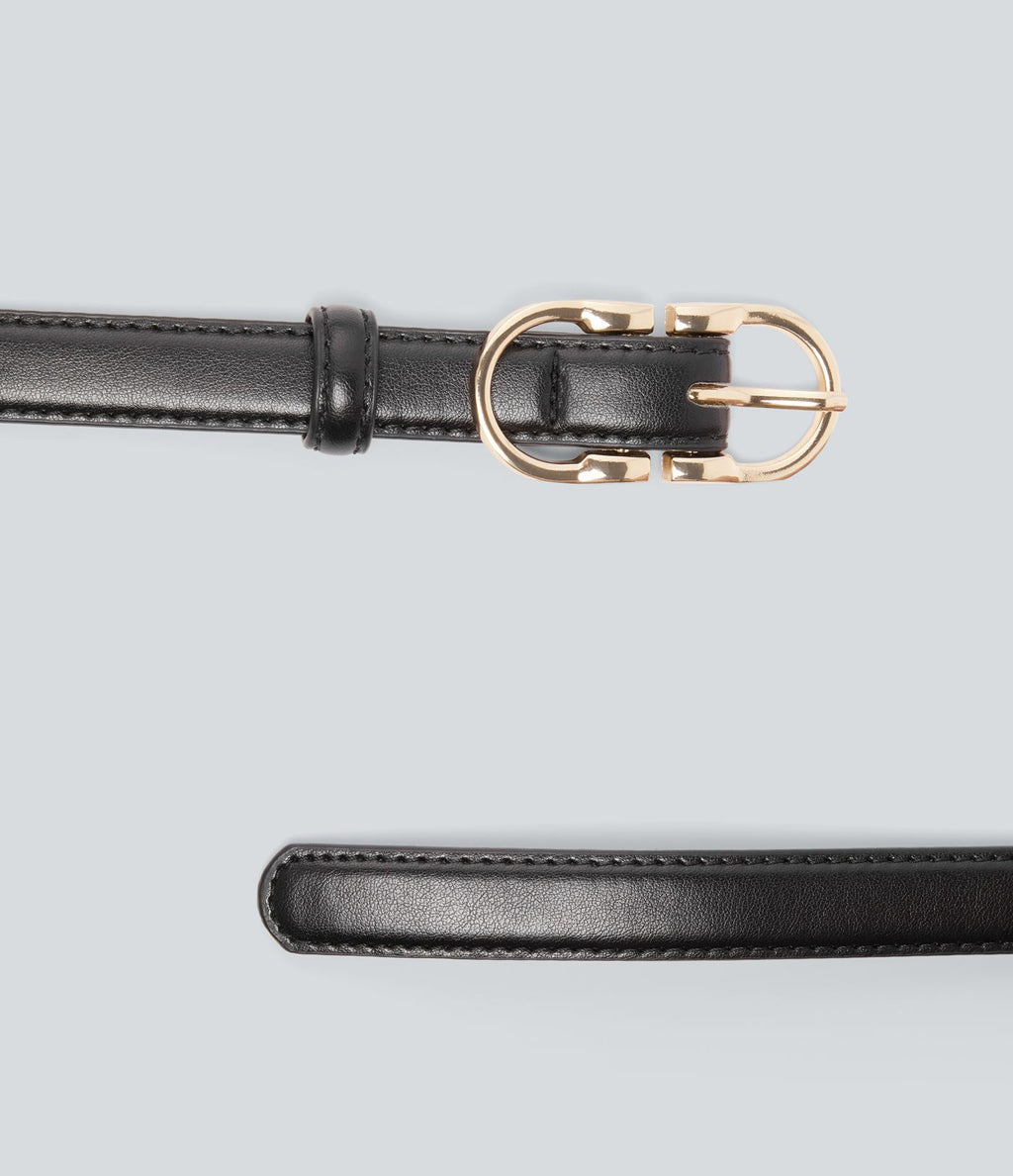 Ceinture en métal à double boucle