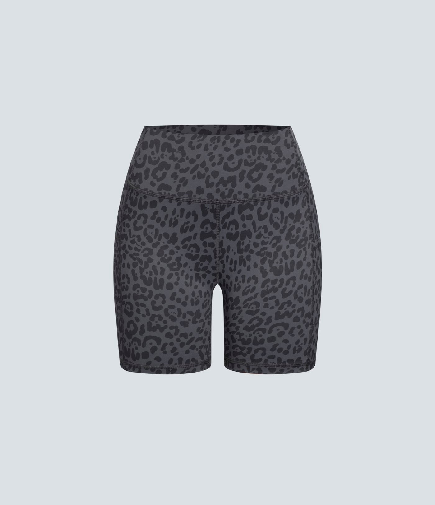 Short Course Biker Yoga Taille Haute avec Poches Latérales