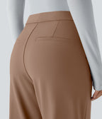 Pantalon tailleur évasé taille haute Halara Flex™ DayStretch avec poches