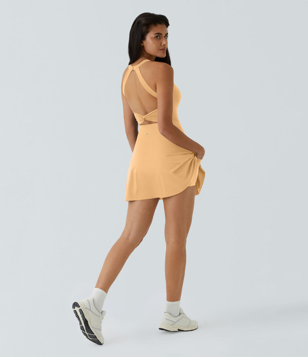 Robe Danse Sport Évasée Torsadée Dos Nu Plus Longue Easy Peasy Édition