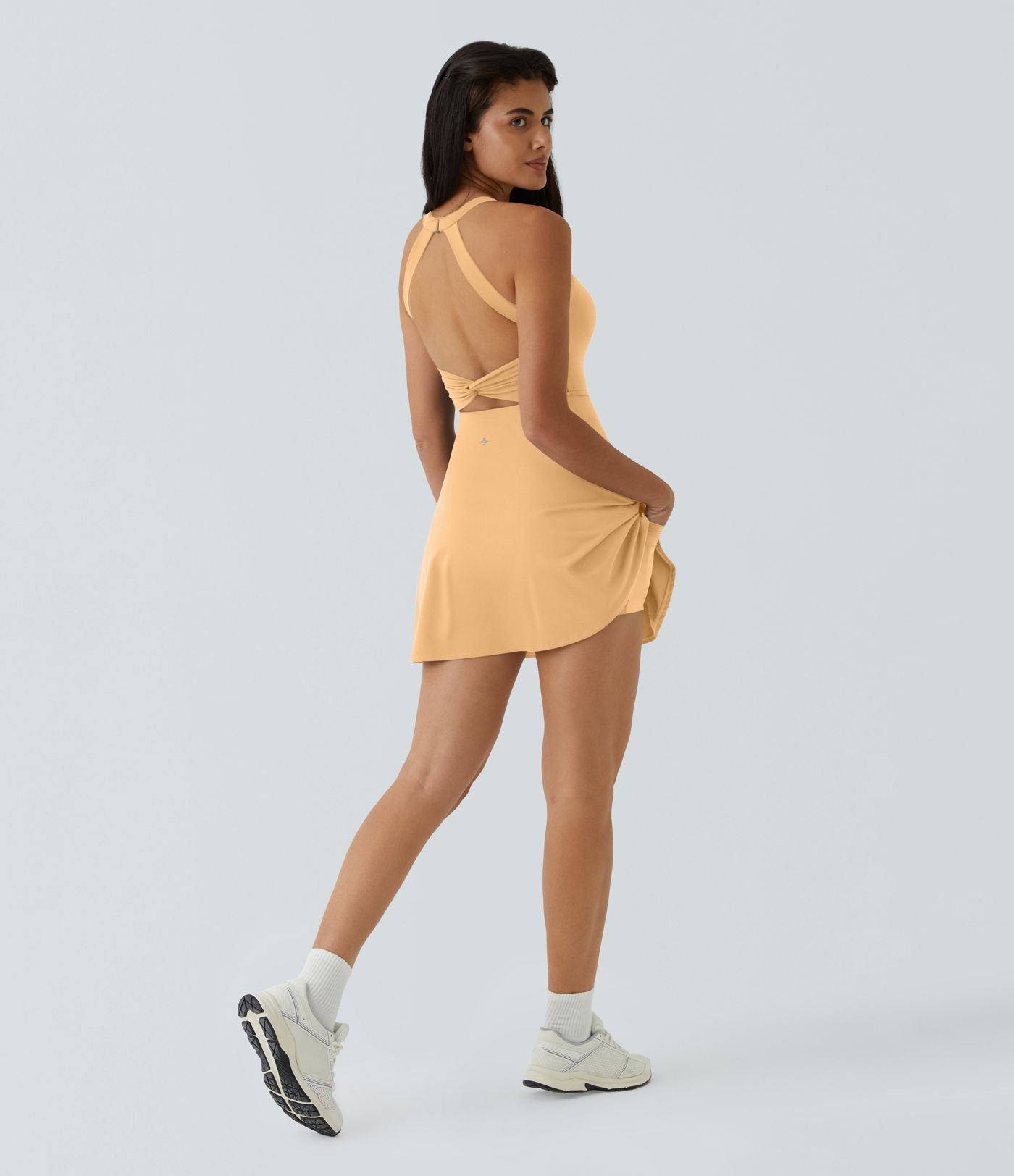 Robe Danse Sport Évasée Torsadée Dos Nu Plus Longue Easy Peasy Édition