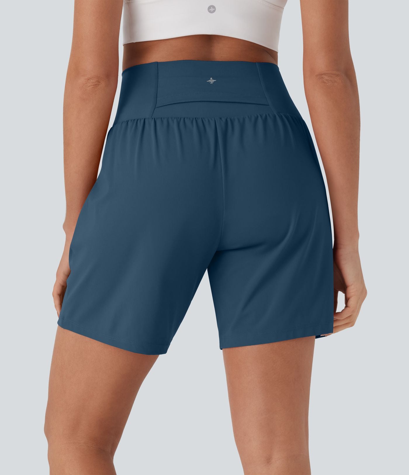 Short de yoga SoftlyZero™ Airy 2-en-1 taille très haute avec poches et effet frais InstantCool 17,5 cm