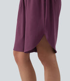 Short resort taille haute gainant séchage rapide avec fentes Breezeful™ et poches