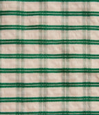 Pantalon ample raccourci à carreaux taille mi-haute avec poches
