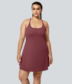 Softlyzero™ Airy Mini Everyday Robe-Euphoria Air Aérée 2 En 1 Dos Nu Avec Poche Latérale Cool Touch Grande Taille