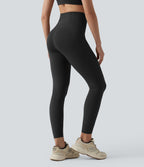 Legging 7/8 de yoga taille haute gainant sculptant anti-roulottage Halara UltraSculpt™ avec poches