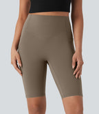 Short cycliste 12,5 cm d'entraînement gainant taille haute avec poches Halara UltraSculpt™