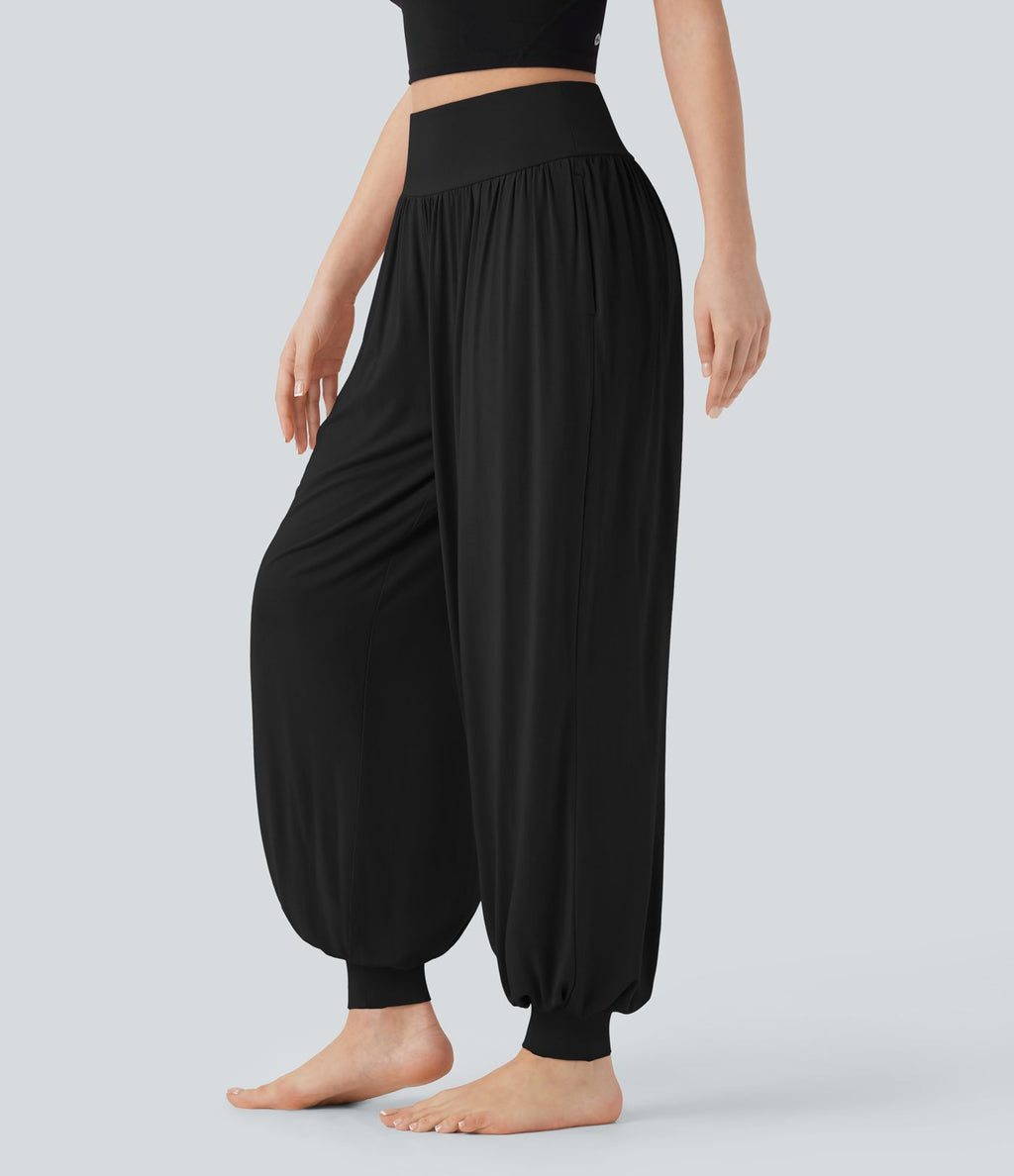 Legging d'entraînement gainant taille haute avec poches Halara UltraSculpt™
