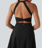 Robe de danse dos nu torsadée Softlyzero™ Airy Cool Touch - Easy Peasy