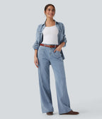 Jean large Halara Flex™ taille mi-haute avec poches