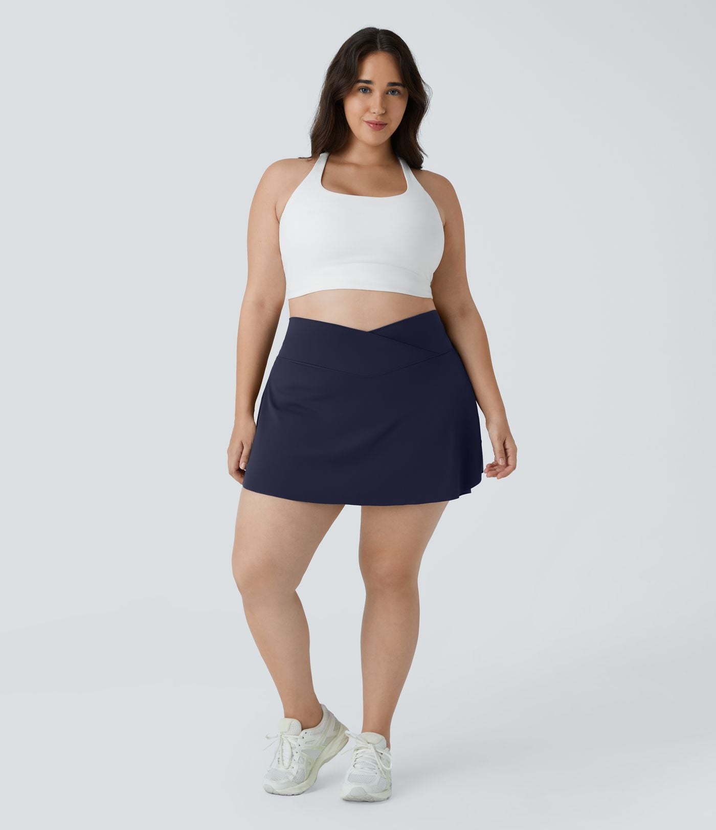Everyday Softlyzero™ Jupe Tennis Airy Crossover 2 en1 Poche Latérale Cool Touch-Lucid Grande Taille