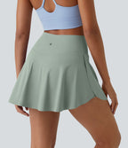 Jupe de tennis mini 2-en-1 quotidienne SoftlyZero™ Airy avec croisement, poche latérale et effet frais InstantCool, Lucid, protection solaire UPF50+