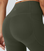 Legging d'entraînement gainant galbant taille haute avec poches Halara UltraSculpt™