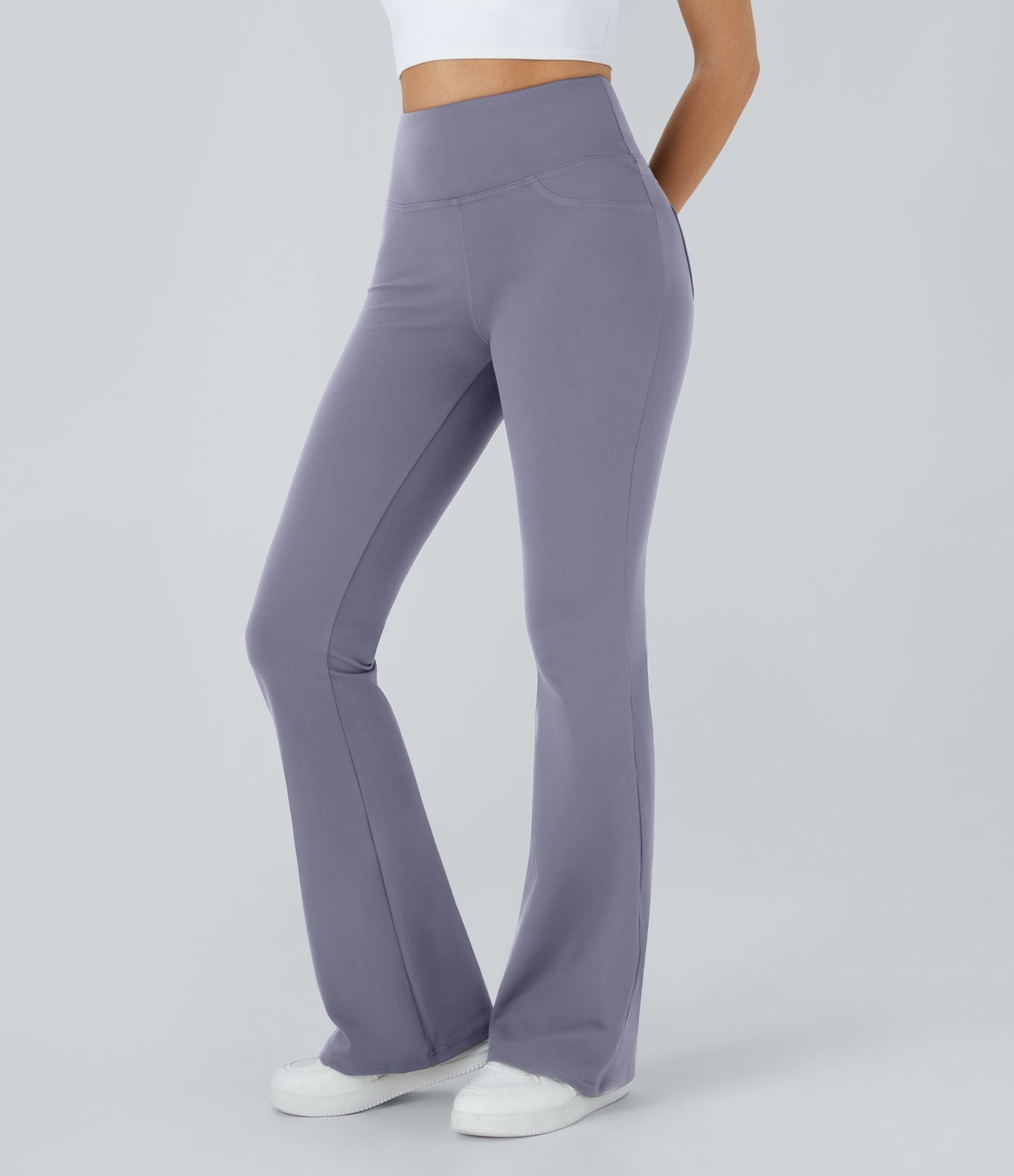 Legging yoga évasé taille haute DayStretch avec poches