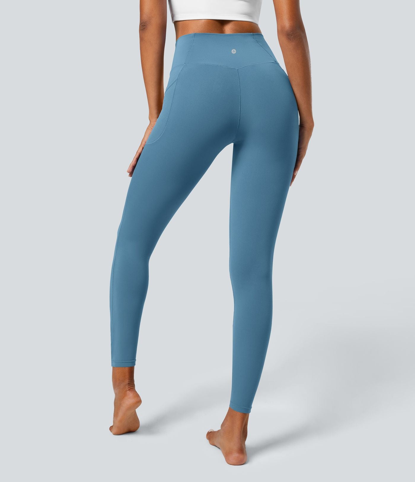 Softlyzero™ Legging Unis Poches Croisées