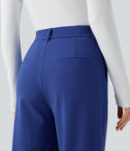 Pantalon tailleur court fuselé taille haute Halara Flex™ DayStretch avec poches